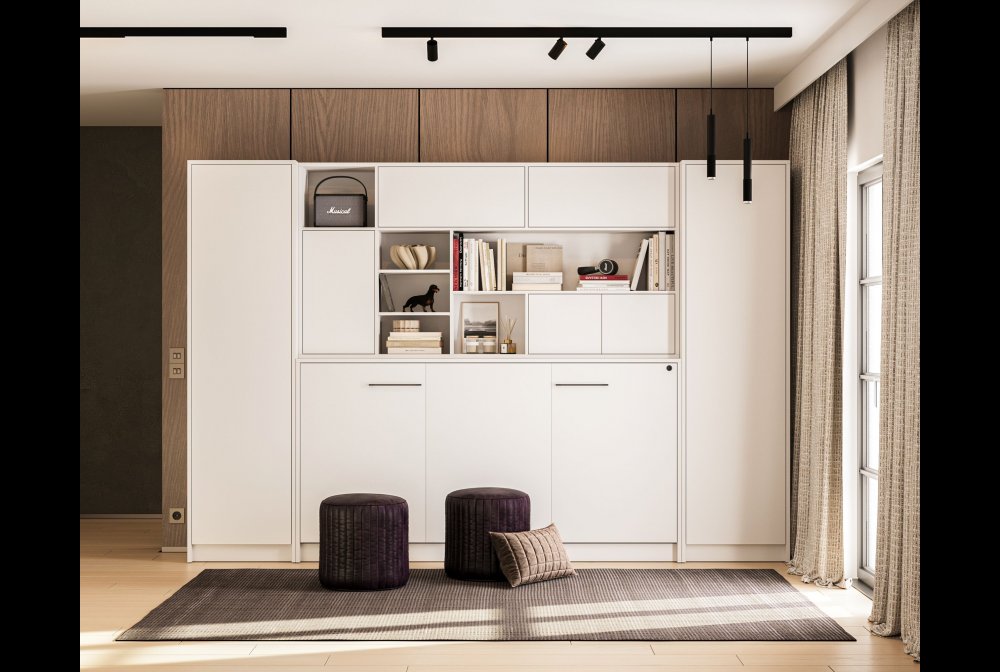 SleepBox System kappvoodi/seinavoodi-magamistuba