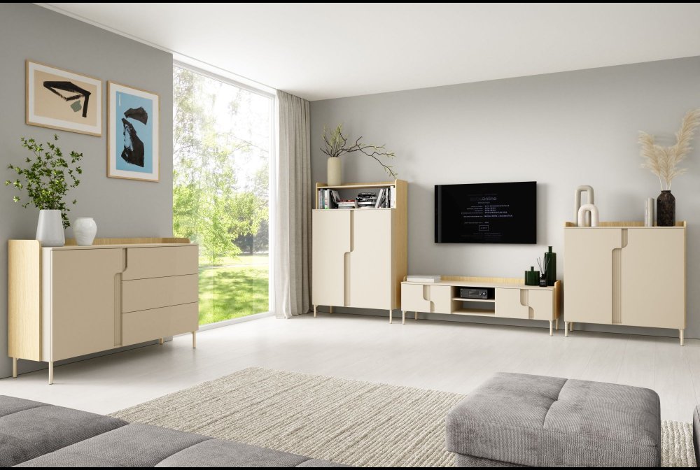 Positano Дуб Mavelie/Macadamia мебель