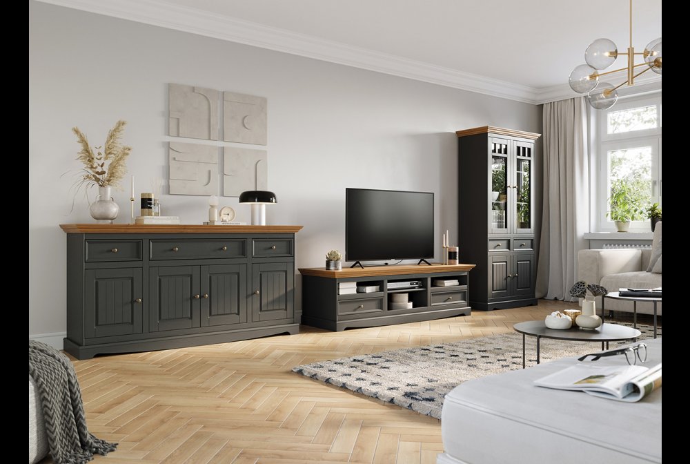 Belluno Elegante Graphite мебель из массива дерева