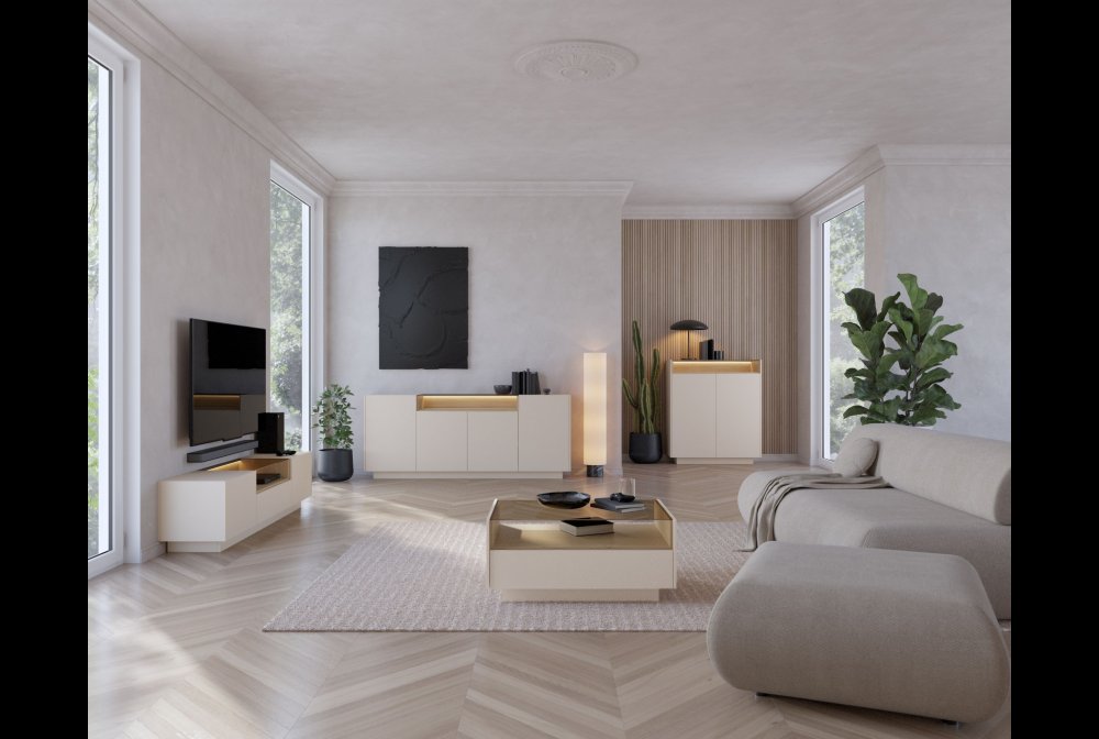 HARD furniture Beige/Cremona Oak