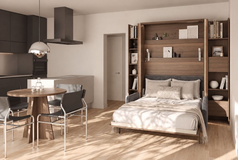 Bed Concept Стенная кровать-Шкаф-кровать cпальня 