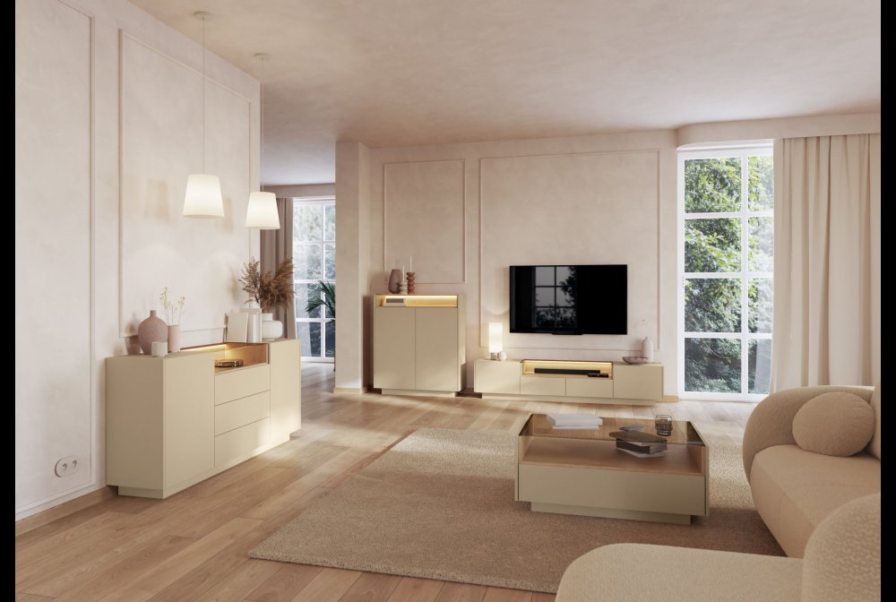HARD furniture Cocao/Cremona Oak