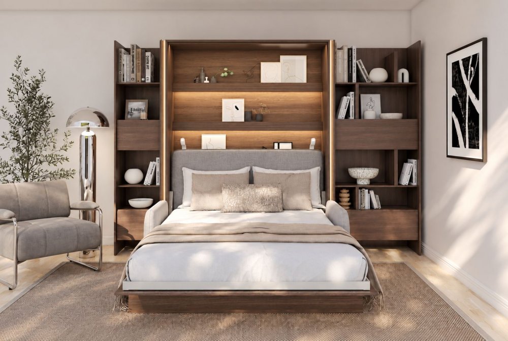 Bed Concept Стенная кровать-Шкаф-кровать cпальня 