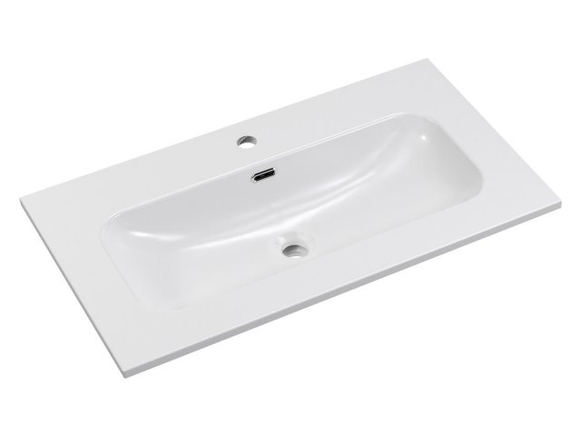 UM- FLY WHITE GLOSS UM 80-46 DP (E-8073-80) Раковина 80cm