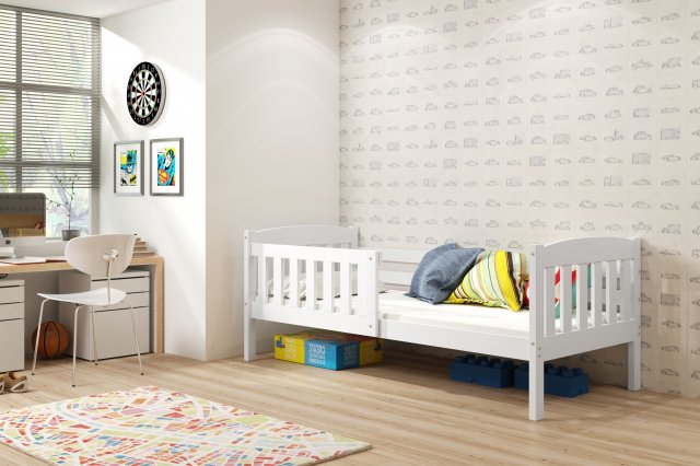 Cubus 1 Lastevoodi 160x80 valge (ei pesukast)