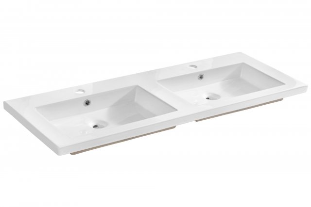 SPIRIT WHITE 120D/2 120 cm Sink