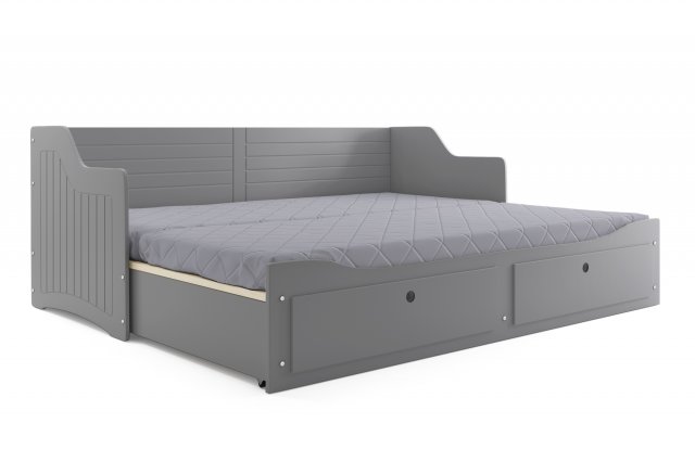 GRAND- Ausziehbett für Jugendliche Tagesbett mit Schublade und Matratze 200x80/160cm