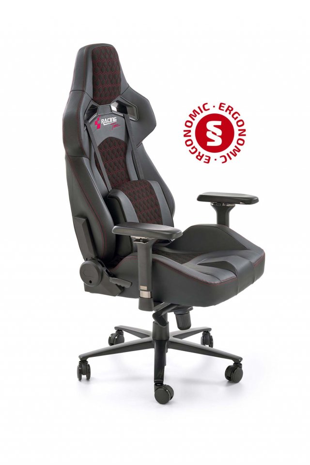 18058 Bürostuhl,dunkelgrau/schwarz