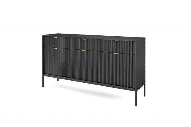 NOVA- KSZ-154 Kommode Schwarz