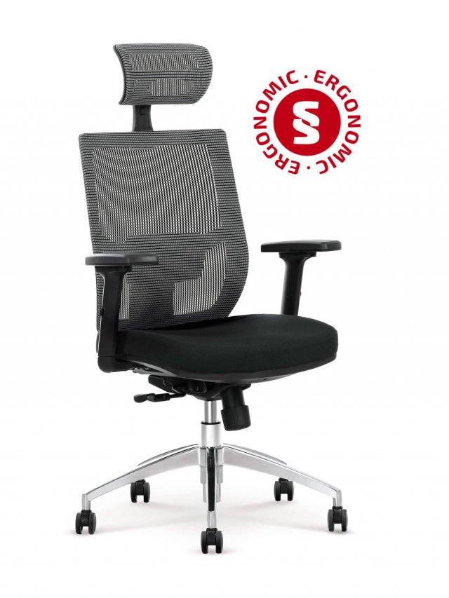 ADMIRAL Office chair Black/grey
