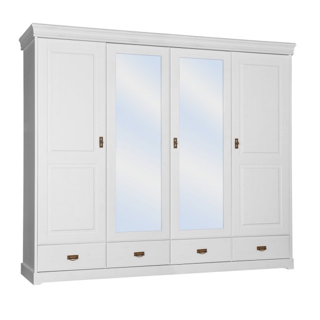 Toscania PL2018 SZF4D Wardrobe with mirror