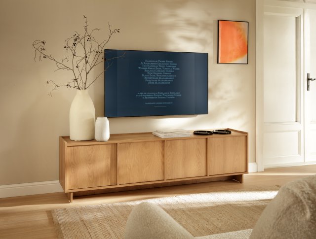 Yasumi RTV195 TV-Schrank,Karamell-Eiche