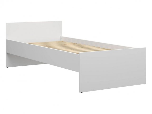Nepo Plus LOZ/90+W90 Bett (White)