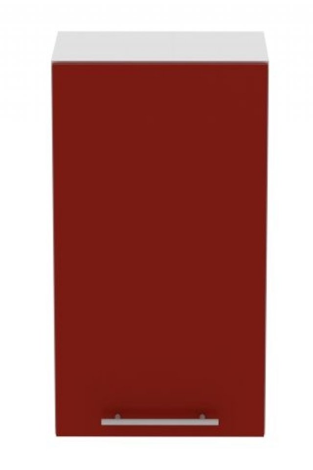 Standard W1D40 L/P 40 cm Акрил глянцевый Навесной шкаф с дверцей и полками