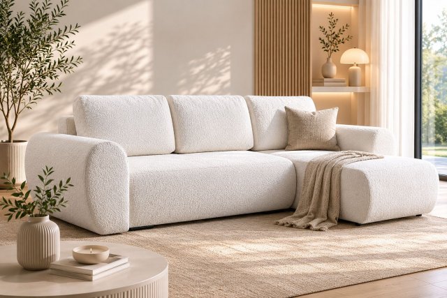 Coral Perfect NAR Ecksofa (CORAL 15 Ecru)