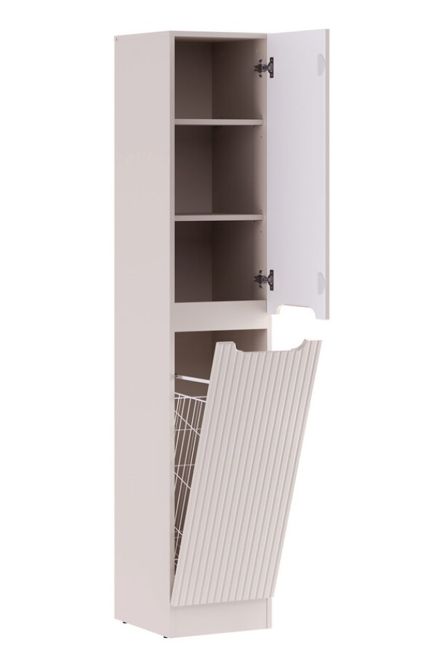 Nova-Cashmere 80-35-1D1DK Hапольный шкафчик для ванной комнаты с корзиной