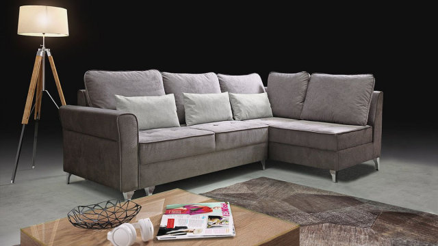 Broadway Grey (Viton 200+199) Ecksofa
