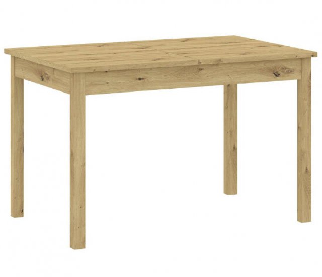 INTER W120-160/H77/D80 cm Pikendatav söögilaud,tamm artisan