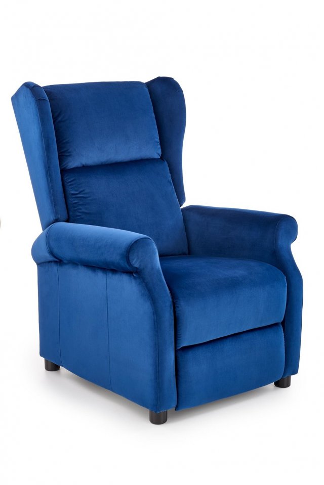AGUSTIN 2 recliner, color: dark blue