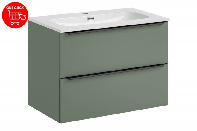 Sombra green Vannitoa mööbli komplekt 80 cm