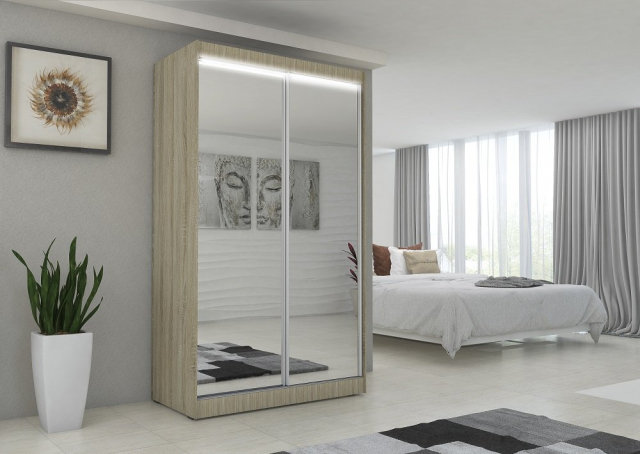 Max- Debora 120 Oak sonoma Wardrobe