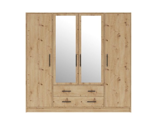 SmartSystem SRL1 Kleiderschrank mit Spiegel