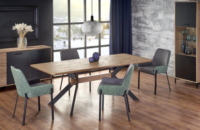 V-CH-BACARDI (160-220) Extendable dining table