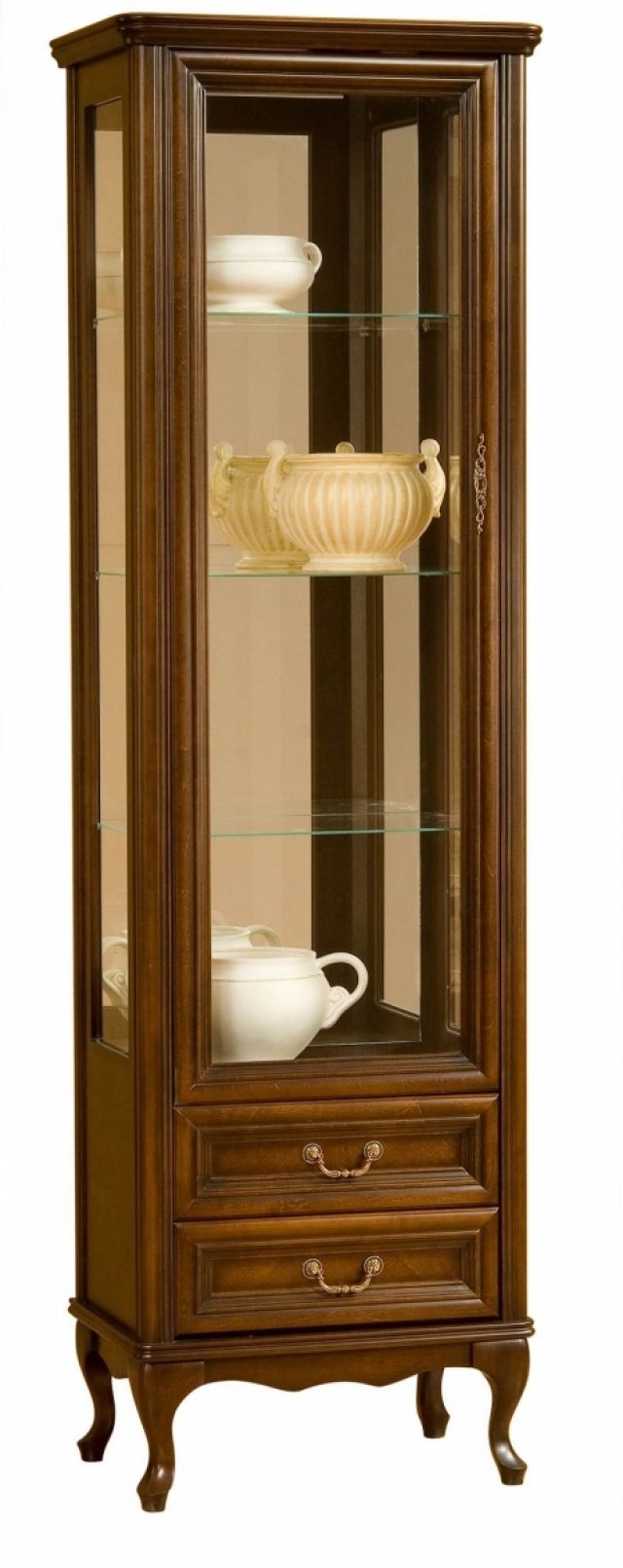 WERSAL Glass-fronted cabinet W-W1/2L Taranko