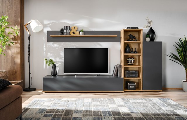 SILK III +LED Sektsioon Tamm wotan/antratsiit