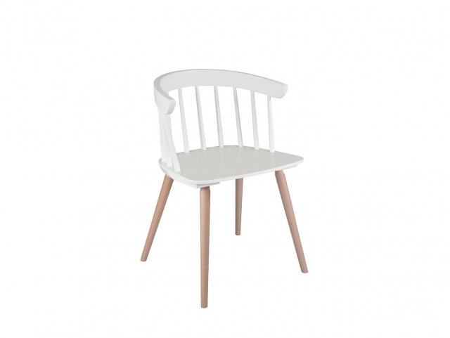 PAT Chair PAT_FOT-TX098/TX069-1-TK0 white/oak sonoma