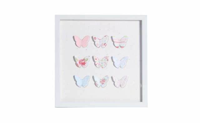 Raamiga pilt 3D-129 Butterfly