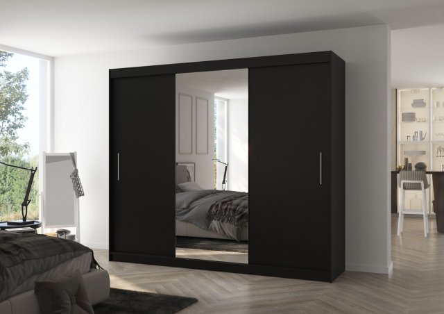 Denis Ds02 250 Black Liugustega kapp