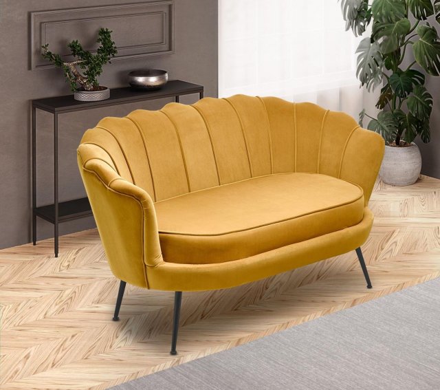 V-CH-AMOR 2 XL Sofa (Mustard)