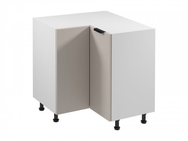 Total D90N, 90/90 Corner base cabinet,Beige 