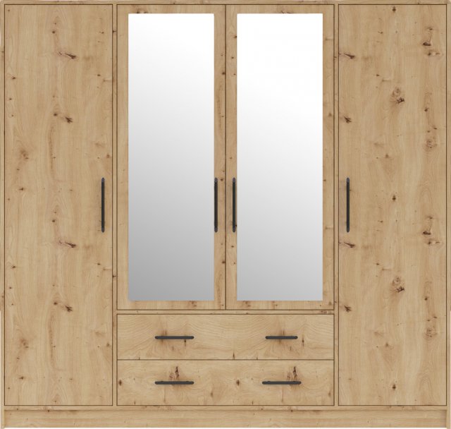 SmartSystem SRL1 Wardrobe with mirror