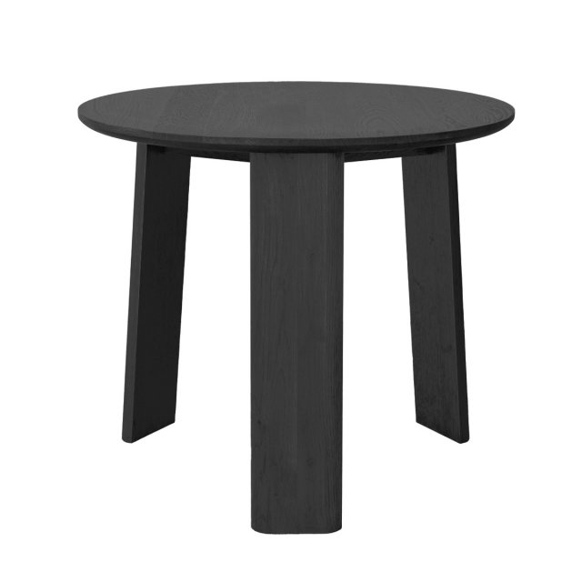 Monti PRHMON51C Black Ash (51cm) Round coffee table