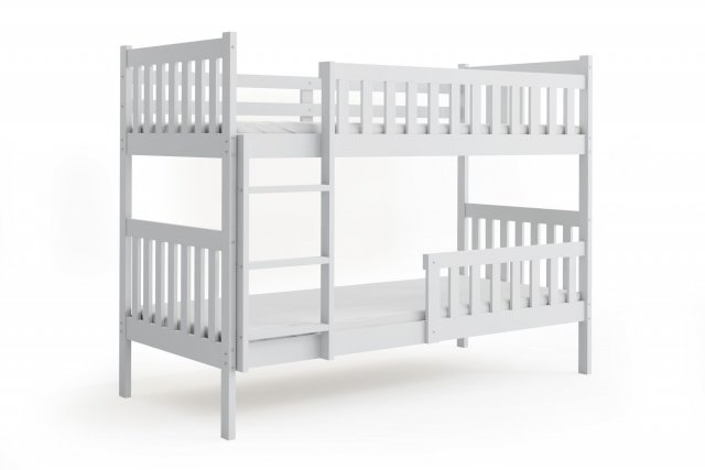 Cubus 2 Bunk bed with mattress 200x90 white (Without box)