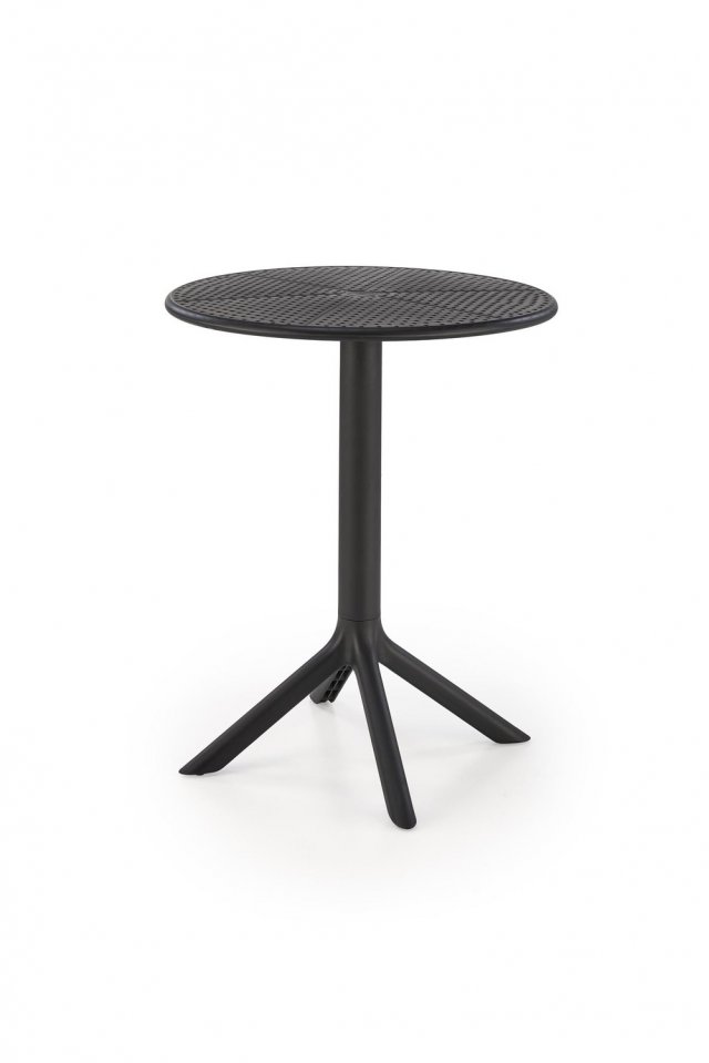 CALVO Runder tisch,Schwarz