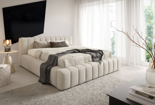 Frodo Low Met 180x200 Кровать с ящиком для белья 