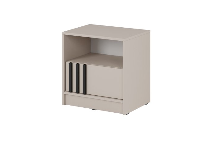 NELLY S51 Voodikapp (cashmere/black lamellas)