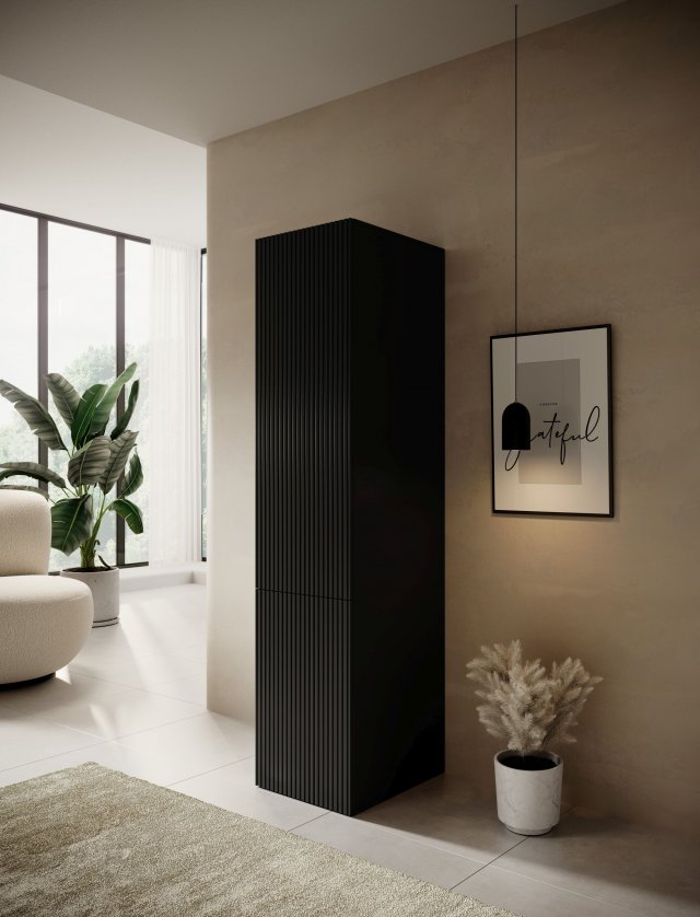 Pafos SZF-45 1D Wardrobe Black