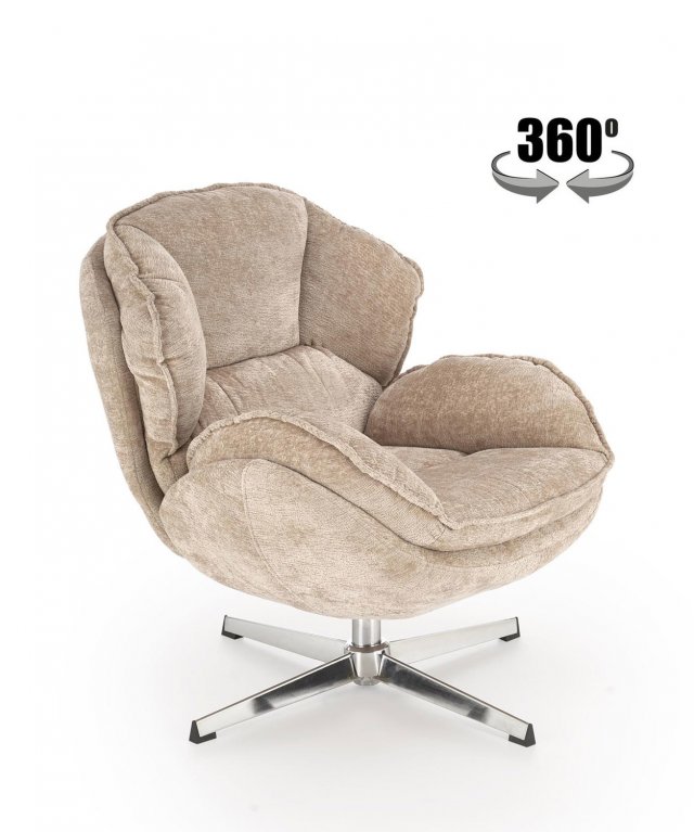 GUIDO Lounge chair beige