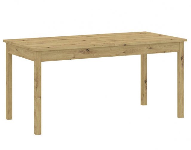 INTER W160-230/H77/D80 cm Стол обеденный раздвижной,дуб artisan