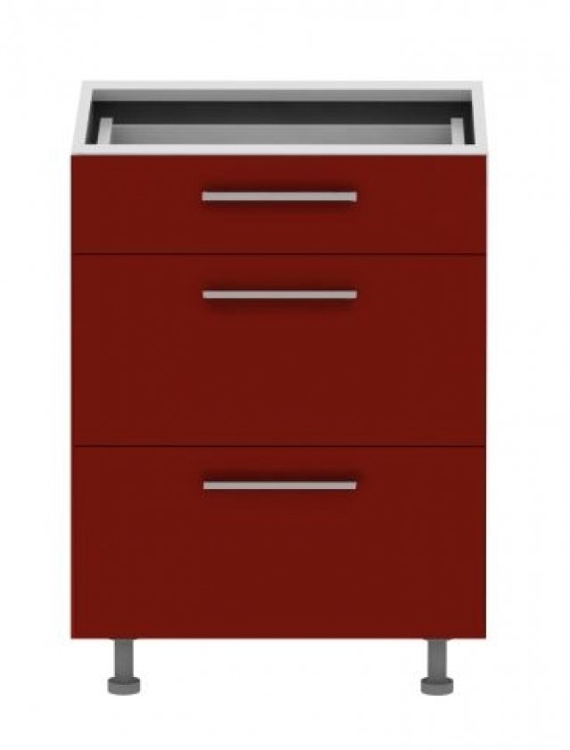 Standard D3STandembox 60 cm Акрил глянцевый Напольный шкаф