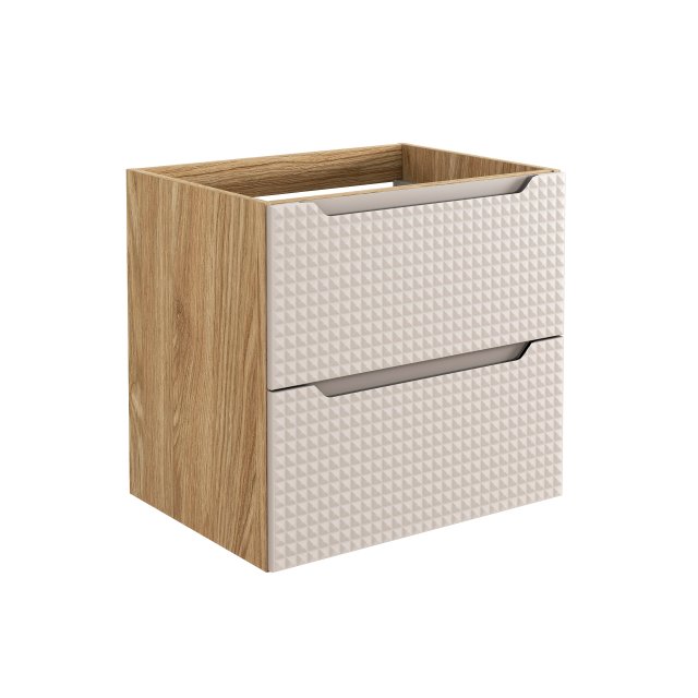 Luxor Beige 82-60-2S Waschbeckenunterschrank 60cm