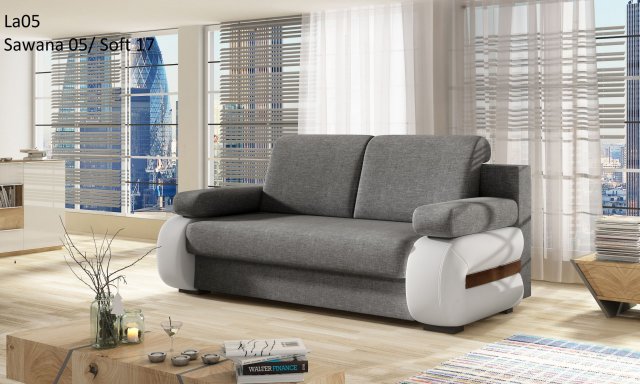 LA-05 Sofa (Sawana 05/Soft 17 gray/white)