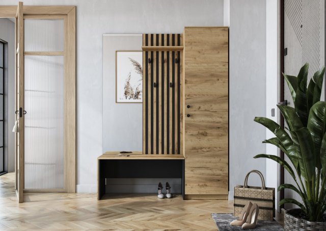 ZARIS Esik,golden oak/black