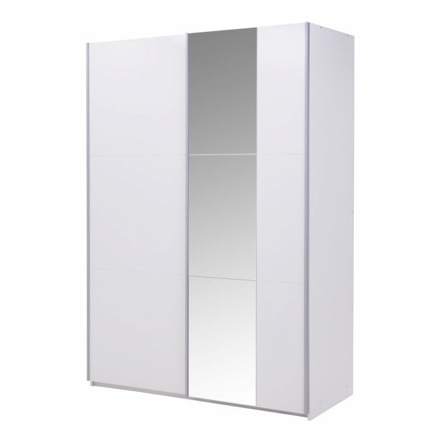Bastia 150 Schwebetürenschrank (white)