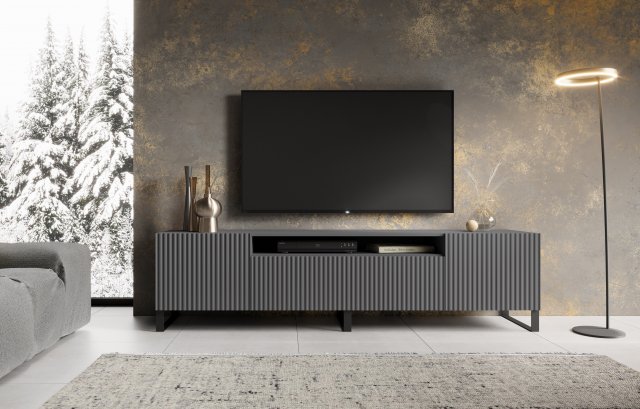 NOES G RTV 200 cm TV-alus,Grafiit matt