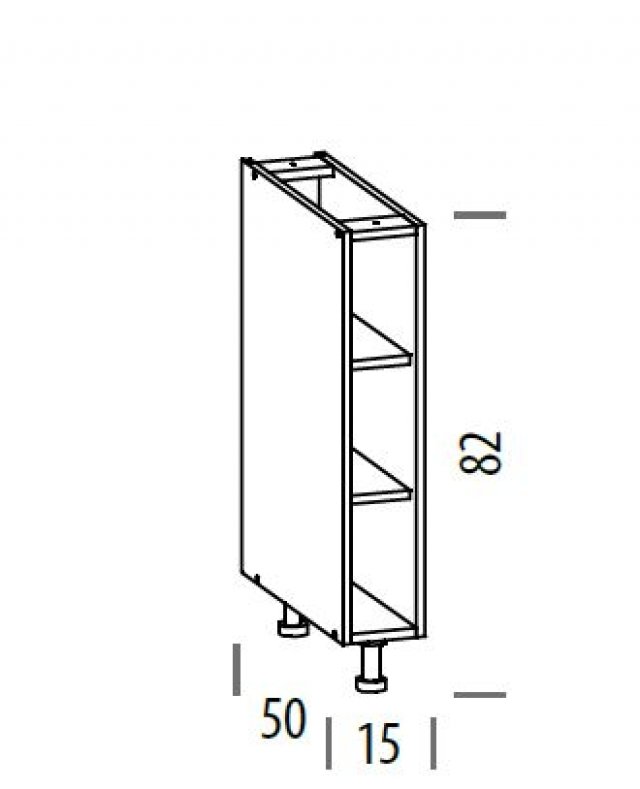 TIFANY T13/D15 L/P Unterschrank